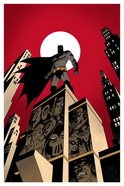 DC Comics: Batman - The Adventures Continue Art Print (41x61cm) Voorbestelling