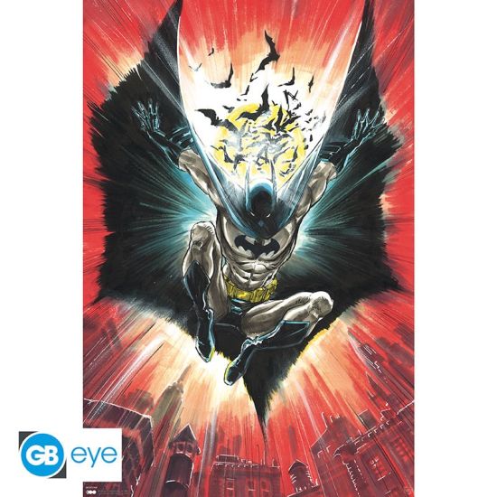 DC Comics : BatmanWarner 100ème affiche (91.5x61 cm) Précommande