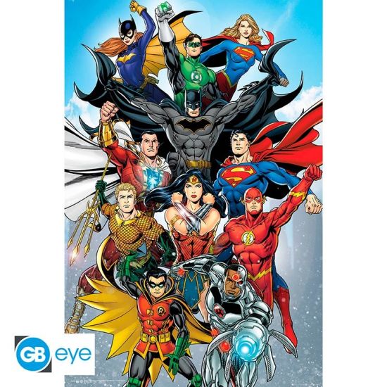 DC Comics: DC Comics Rebirth Poster (91.5 x 61 cm) Vorbestellung