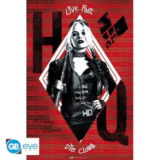 DC Comics : Affiche Harley Quinn (91.5x61cm) Précommande