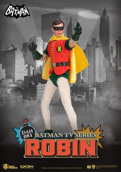 DC Comics: Robin Batman TV-serie Dynamische 8ction Heroes-actiefiguur 1/9 (24 cm) Voorbestelling