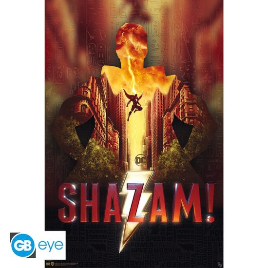 DC Comics: Shazam Furia de los dioses Póster (91.5 x 61 cm) Reserva