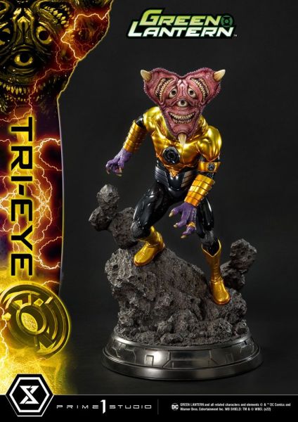 DC Comics : Statue Sinestro Corps Tri-Eye 1/3 (54 cm) Précommande