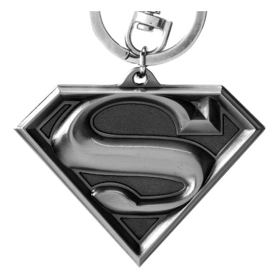 DC Comics: Superman Logo Metal Keychain Preorder