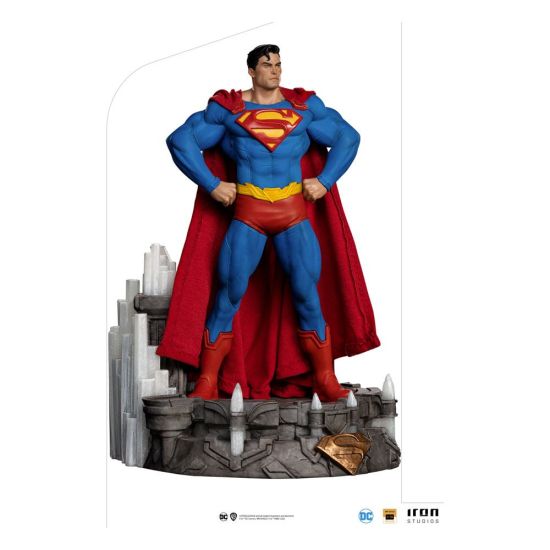 DC Comics : Statue de Superman Unleashed Deluxe à l'échelle artistique 1/10 (26 cm) Précommande
