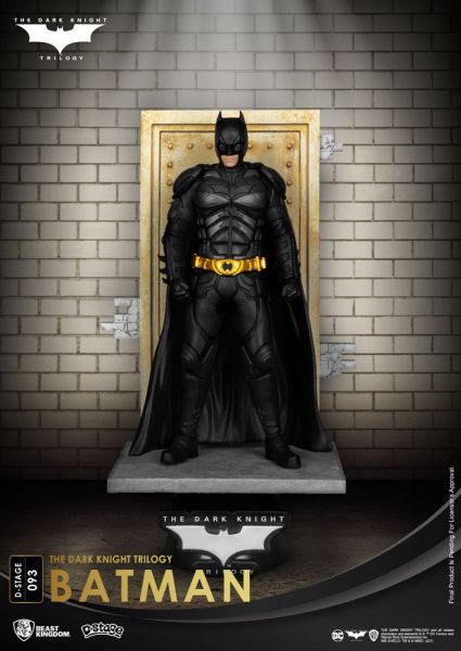 DC Comics: The Dark Knight Trilogy Batman D-Stage PVC-diorama (16 cm) Voorbestelling