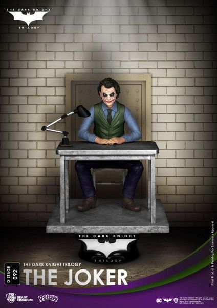 DC Comics: The Joker D-Stage PVC-diorama The Dark Knight-trilogie (16 cm)