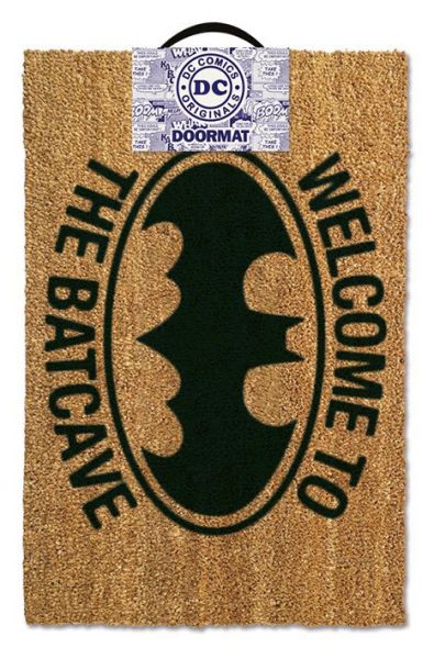 DC Comics: Welcome To The Batcave Doormat (40x60cm) Preorder