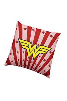 DC Comics : Oreiller avec logo Wonder Woman (40 cm) Précommande