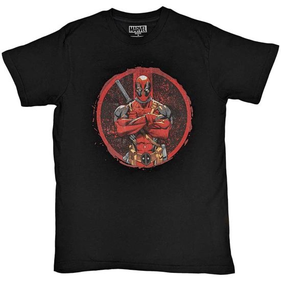Deadpool : T-shirt Deadpool bras croisés