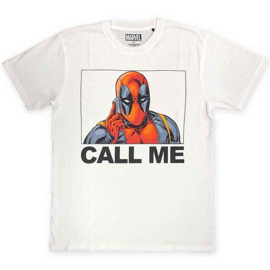 Deadpool : T-shirt Deadpool Appelle-moi