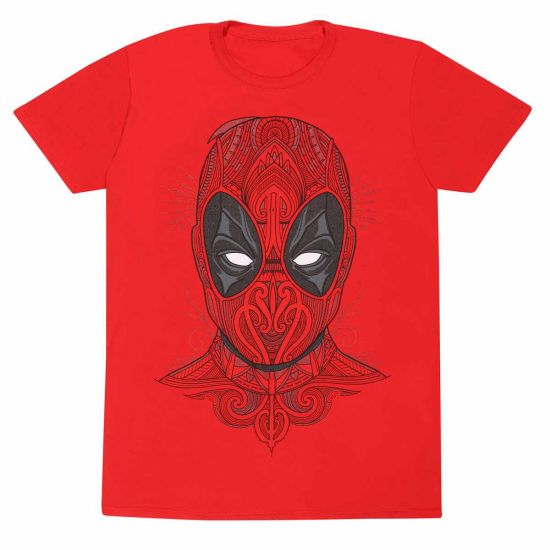 Deadpool: T-Shirt im Tattoo-Stil