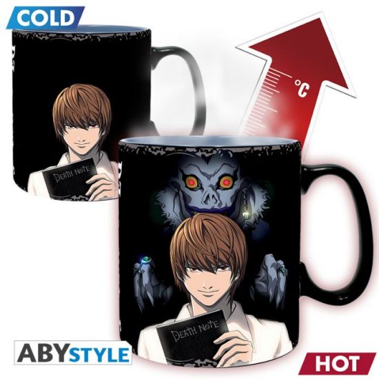 Death Note: Kira & L Heat Change Mug Preorder