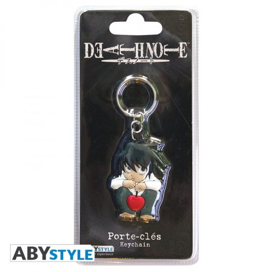 Death Note: L Character Keychain