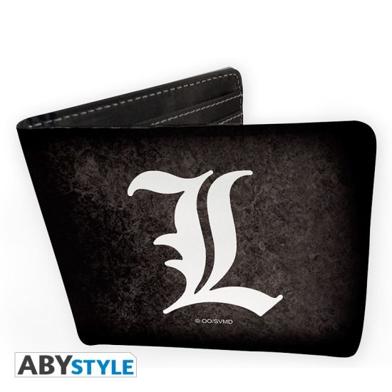 Death Note: Vinyl-Geldbörse mit L-Symbol