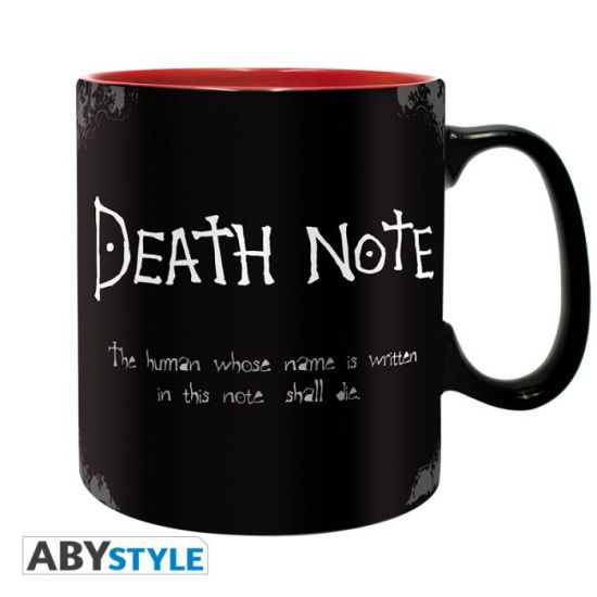 Death Note : Précommande d'une grande tasse mate