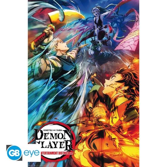 Demon Slayer: Key art 2 poster (91.5 x 61 cm) vooraf bestellen