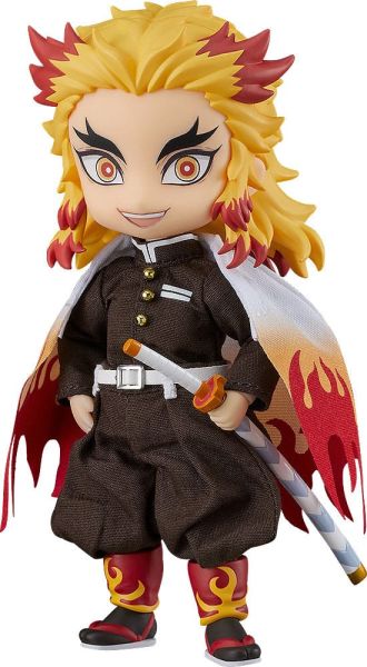 Demon Slayer: Kimetsu no Yaiba - Kyojuro Rengoku Nendoroid Doll Figure (14cm)