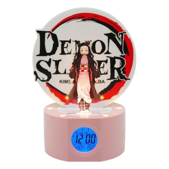 Demon Slayer: Kimetsu no Yaiba Nezuko Reloj despertador con luz (21 cm) Reserva