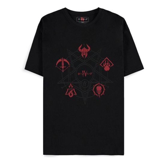 Diablo IV: Camiseta con iconos de clase
