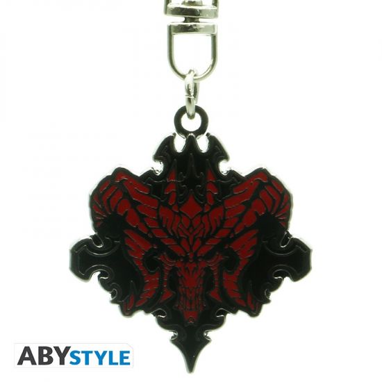 Diablo: Logo Metal Keychain Preorder