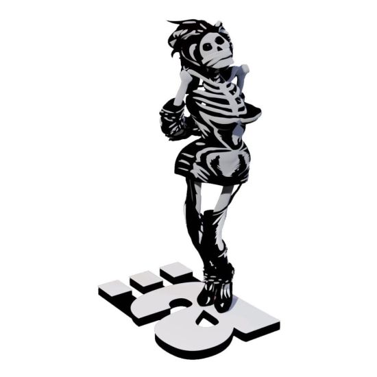 Die Ärzte: Gwendoline Skelett Resin Statue 1/10 (17cm)
