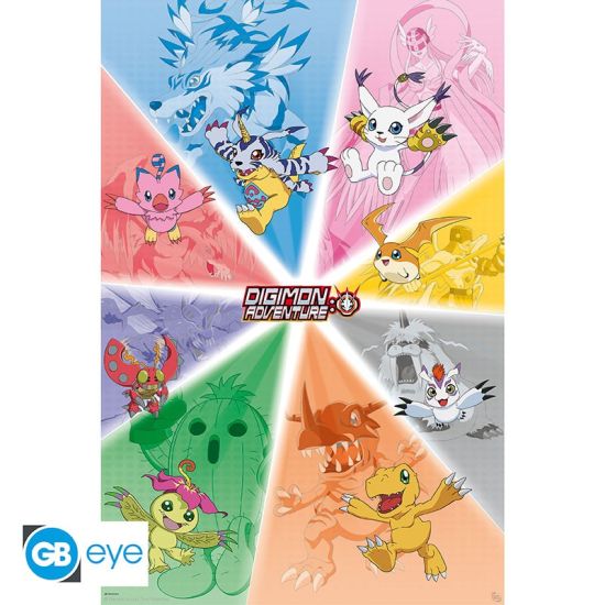 Digimon: Digimon Group Poster (91.5 x 61 cm) Vorbestellung