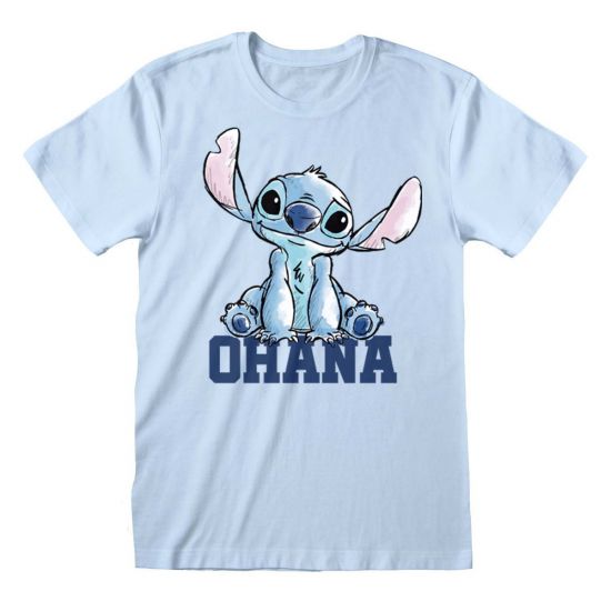 Disney: Lilo And Stitch Ohana Pastel Stitch T-Shirt