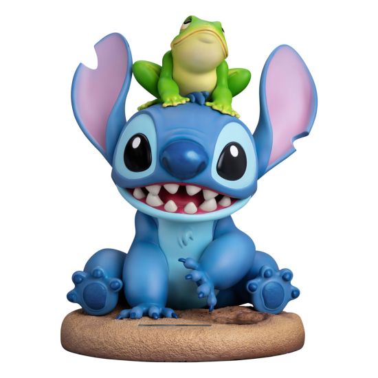 Disney 100th: Stitch with Frog Master Craft Statue (34cm) Preorder
