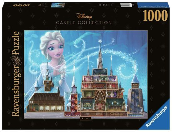 Disney Castle Collectie: Elsa Legpuzzel (Bevroren) (1000 stukjes)