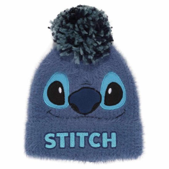 Disney Lilo en Stitch: Stitch Fluffy Pom Pom Beanie Pre-order