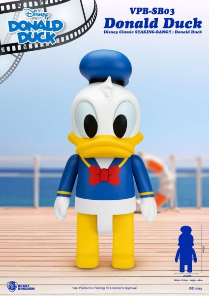 Disney : Banque de vinyle Mickey et ses amis Donald Duck Syaing Bang (53 cm) Précommande