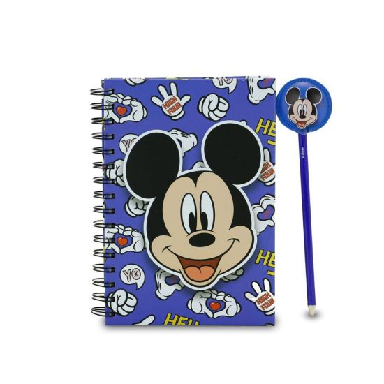 Disney: Mickey Grins Notebook with Pen