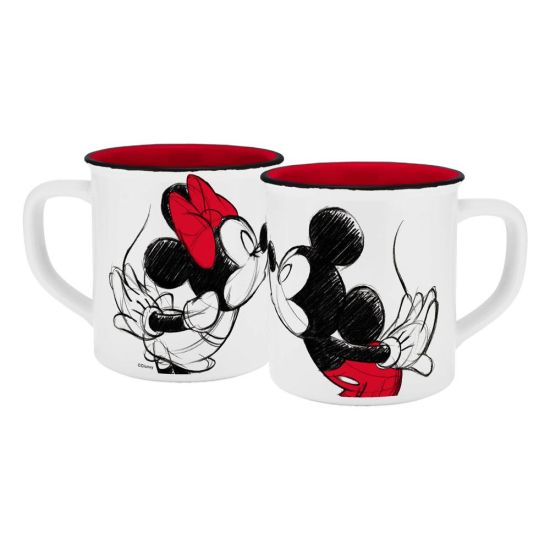 Disney: Mickey Kiss Sketch Red Mug Preorder