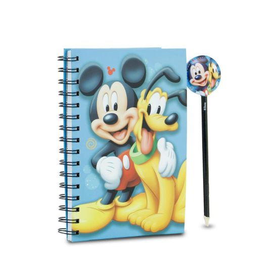 Disney: Mickey & Pluto Notebook with Pen