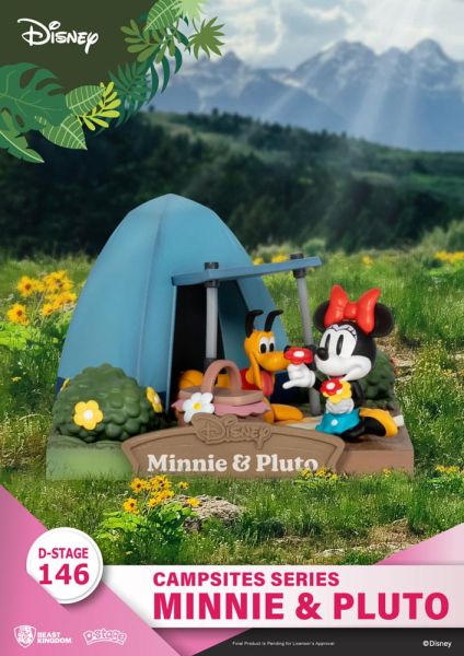 Disney: Pluto D-Stage Campsite Series PVC Diorama Mini (10cm) Preorder