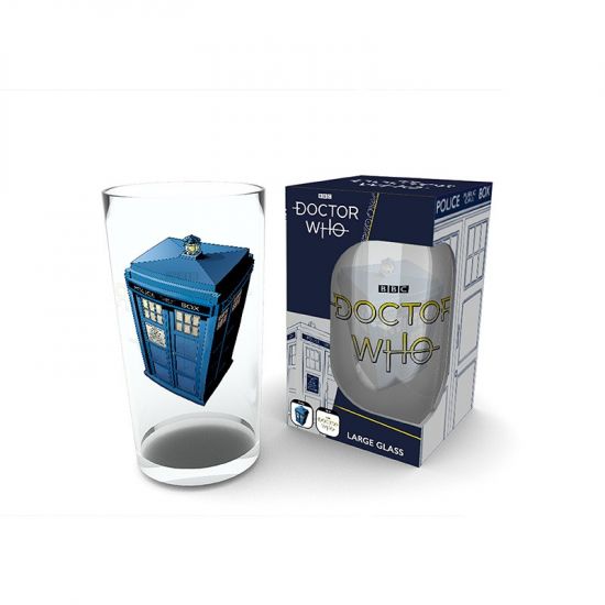 Doctor Who: Tardis 400 ml glas