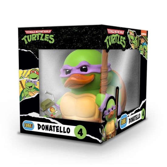 Teenage Mutant Ninja Turtles : Donatello Tubbz Canard en caoutchouc à collectionner (édition en boîte)