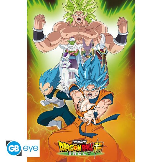 Dragon Ball Broly : Affiche de groupe (91.5x61cm) Précommande