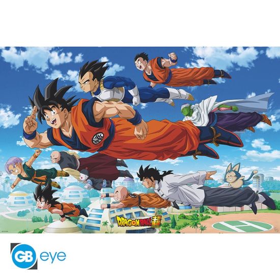 Dragon Ball Super: Goku's groepsposter (91.5 x 61 cm) Voorbestelling