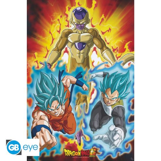 Dragon Ball Super: Golden Frieza-poster (91.5 x 61 cm) Voorbestelling