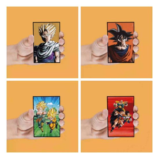 Dragon Ball Z: 4-Piece Magnets Set