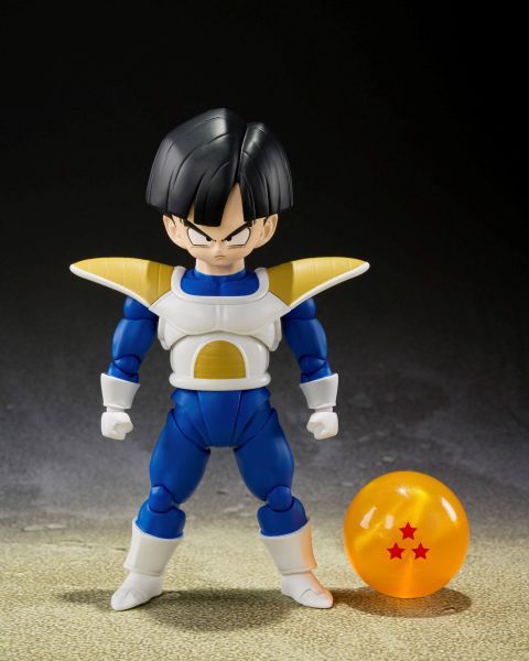 Dragon Ball Z: Son Gohan (ropa de batalla) Figura de acción SH Figuarts (10 cm)