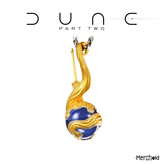 Dune : Pendentif Eau de Vie - Version Cuivre (Plaqué Or) Précommande