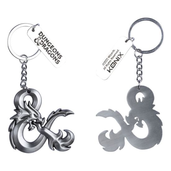 Donjons & Dragons : Porte-clés avec logo 3D
