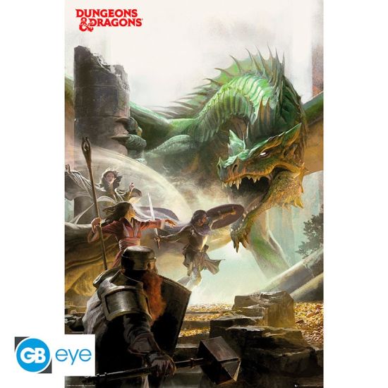 Dungeons & Dragons: Abenteuerposter (91.5 x 61 cm) vorbestellen