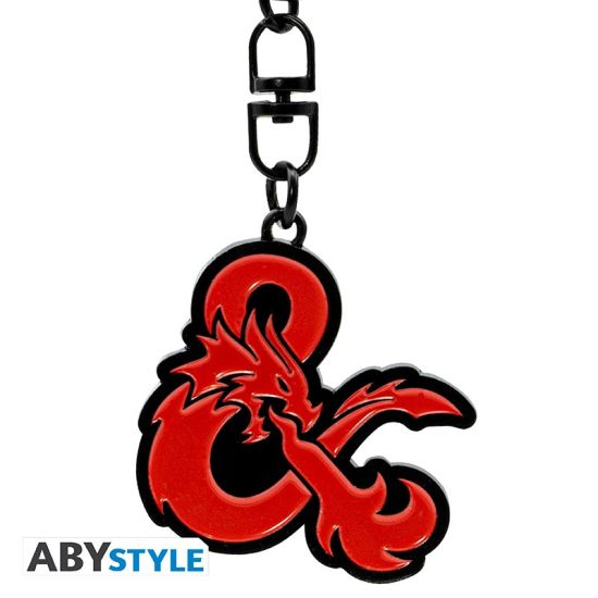 Dungeons & Dragons: Ampersand Logo Metal Keychain Preorder