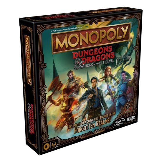 Dragones y Mazmorras: Honor entre ladrones Monopoly (Versión en inglés)