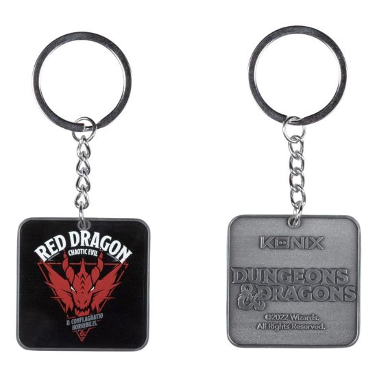 Donjons & Dragons : Porte-clés Dragon Rouge