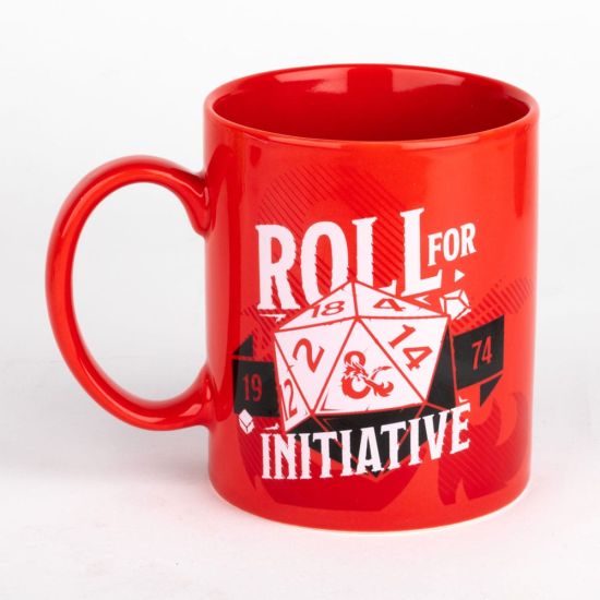 Dungeons & Dragons: Roll for Initiative Mug (320ml) Preorder